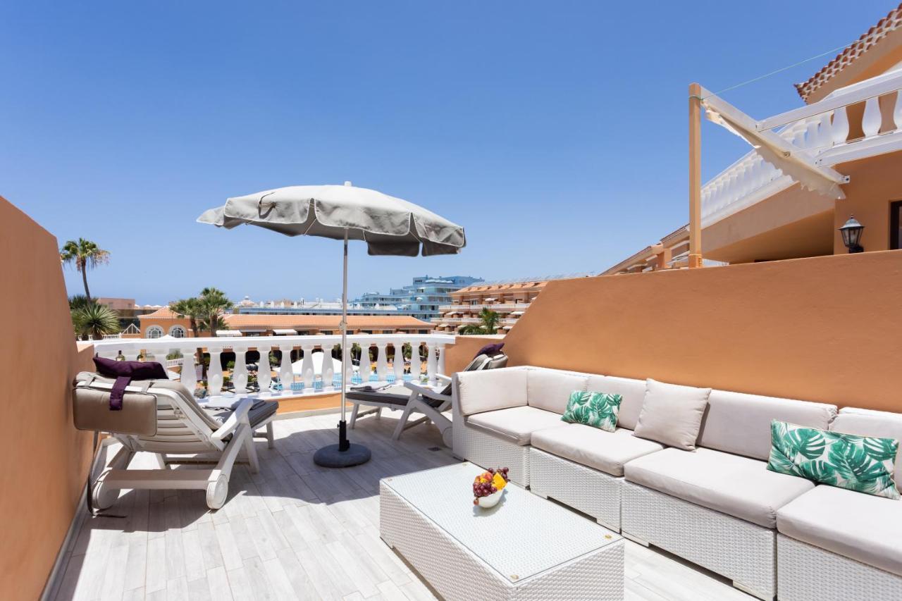 Exclusive Attic Las Vistas: Seaside Retreat with Heated Pool Arona  Exterior photo